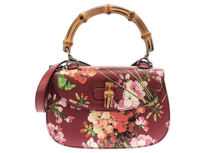 Bolsa Gucci Bamboo Classic Vermelho