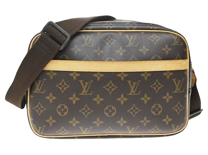 Louis Vuitton Reporter Monogram Canvas PM Marrom