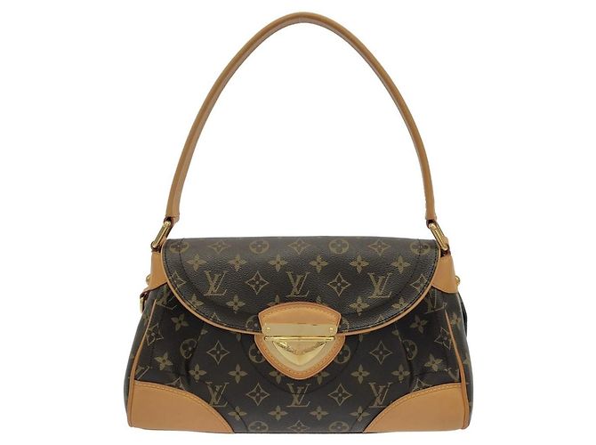 Bolsa de Ombro Louis Vuitton Monogram Beverly MM Marrom