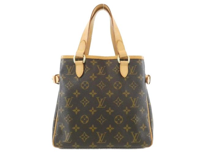 Borsa Louis Vuitton Monogram Batignolles Marrone