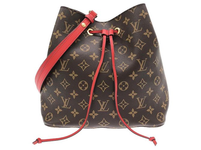 Néonoé Bolsa de Ombro Louis Vuitton Monogram Neo Noe MM Marrom