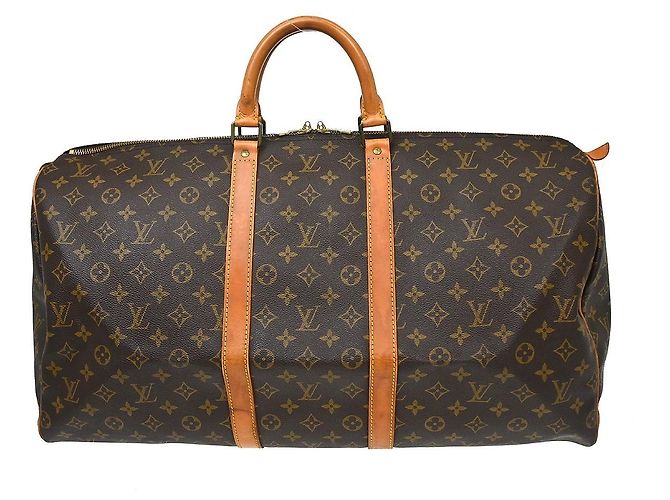 Louis Vuitton Keepall Monogram 55 Marrom