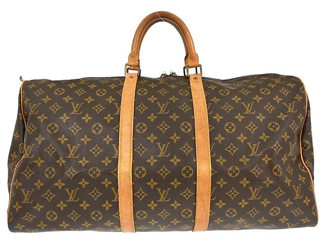 Louis Vuitton Keepall Monogram 55 Marrom