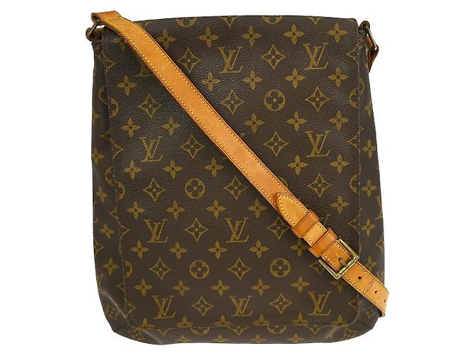 Louis Vuitton Musette Salsa Monogram Canvas GM Marron