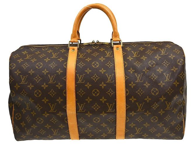 Louis Vuitton Keepall Monogram 50 Marrone