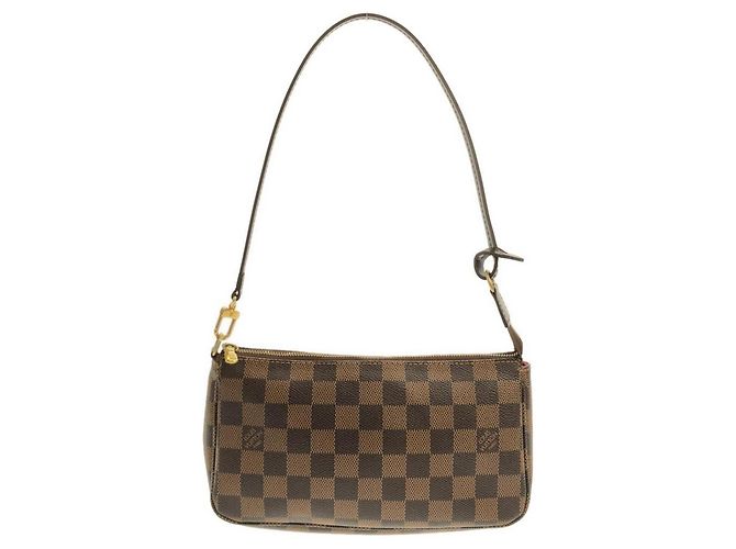 Louis Vuitton Damier Pochette Accessoires N41206 Damier ebene