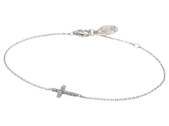 Pulsera de dijes Cartier en oro blanco de 18K