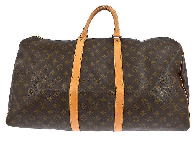Louis Vuitton Keepall Monogram 55 Marron