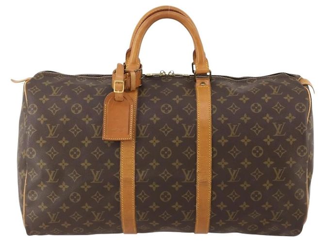 Louis Vuitton Keepall Monogram 50 Brown