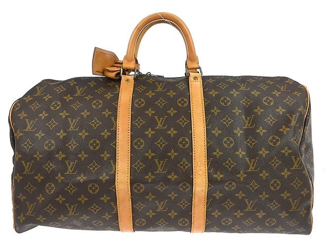 Louis Vuitton Keepall Monogram 55 Brown