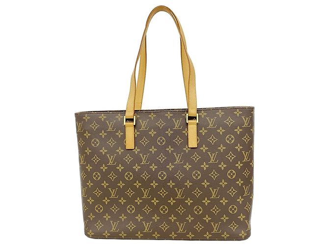 Borsa Tote Louis Vuitton Monogram Luco Marrone