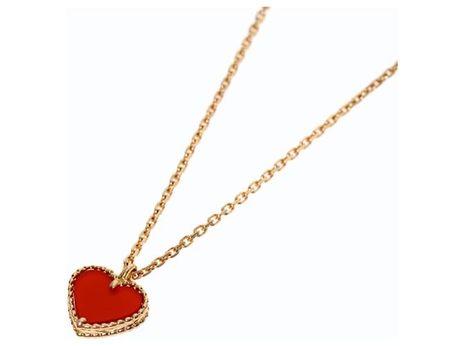 Collier Sweet Heart en Cornaline Van Cleef & Arpels 