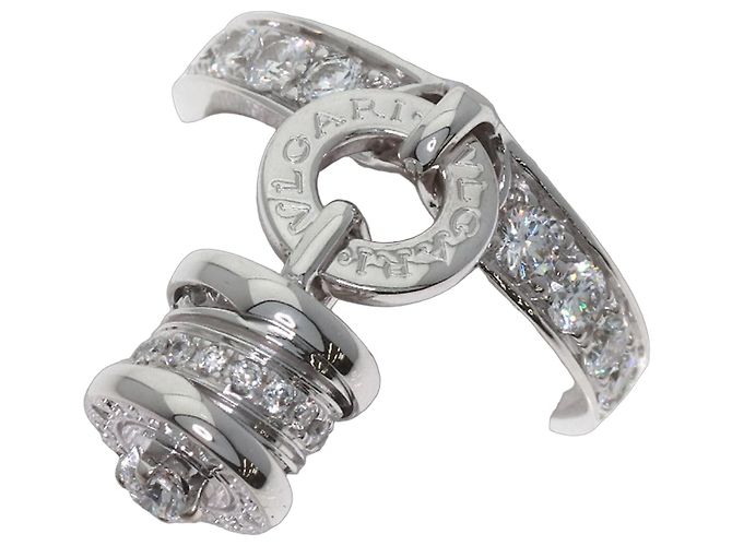 Bulgari Bvlgari B-zero1 Element Diamantring, 18K Weißgold