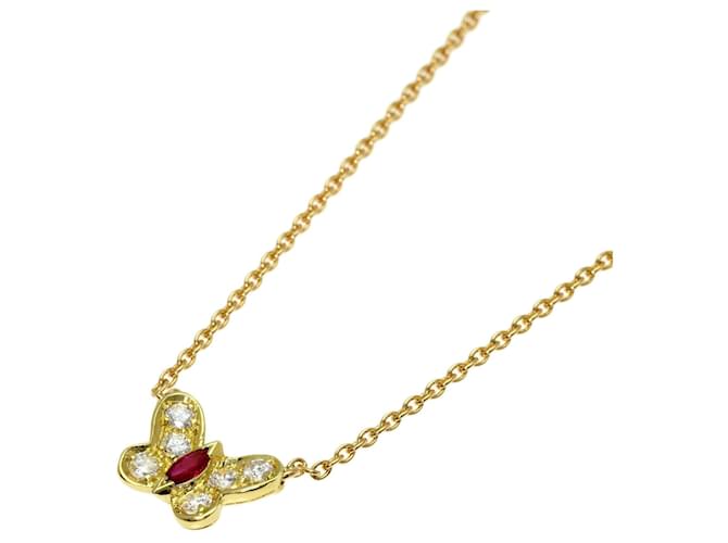 Collana Papillon Rubini e Diamanti Van Cleef & Arpels 