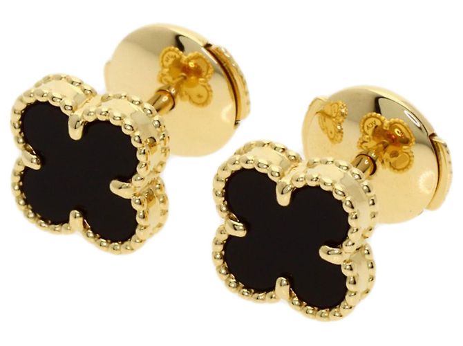 Orecchini Sweet Alhambra Onyx Van Cleef & Arpels