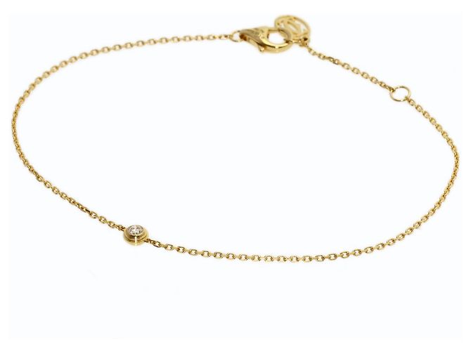 Bracciale con charm Cartier in oro giallo 18K