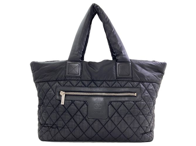 Sac Cabas Chanel Coco Cocoon GM Noir