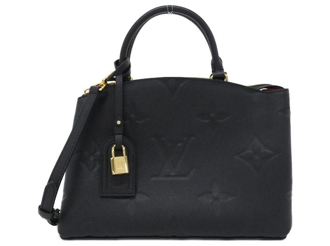 Borsa Louis Vuitton Monogram Empreinte Petit Palais PM Nero