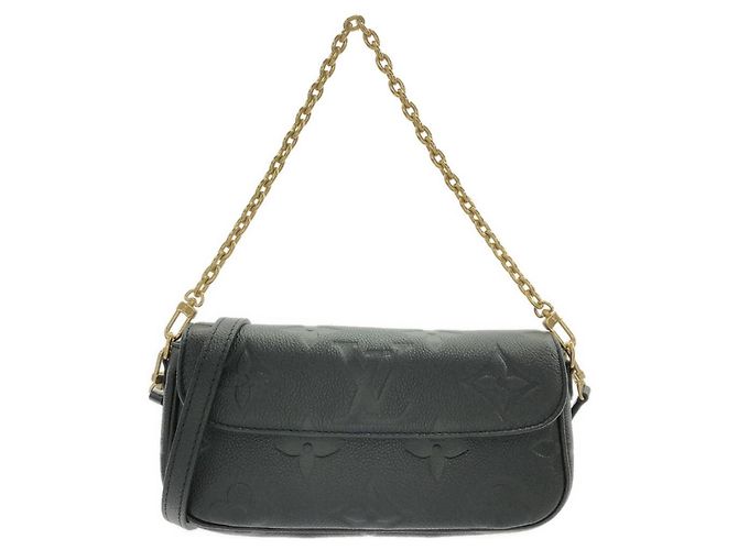 Ivy Bolsa de Ombro Louis Vuitton Monogram Empreinte Preto