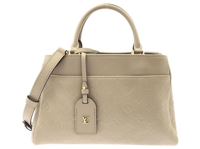 Borsa Louis Vuitton Monogram Empreinte Avenue PM Grigio