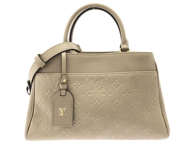 Sac à main Louis Vuitton Monogram Empreinte Avenue PM Gris