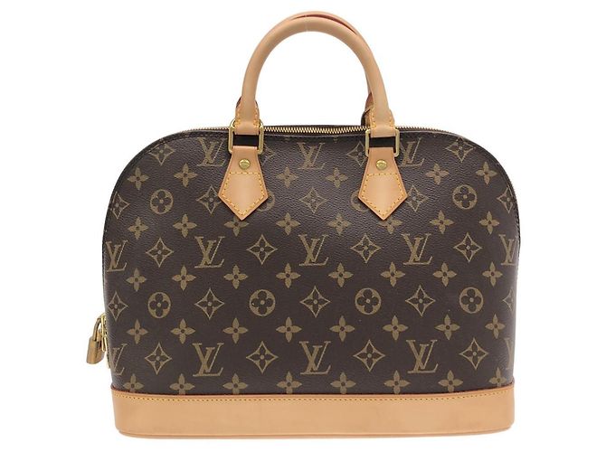 Sac à main Louis Vuitton Monogram Alma PM Marron Monogramme
