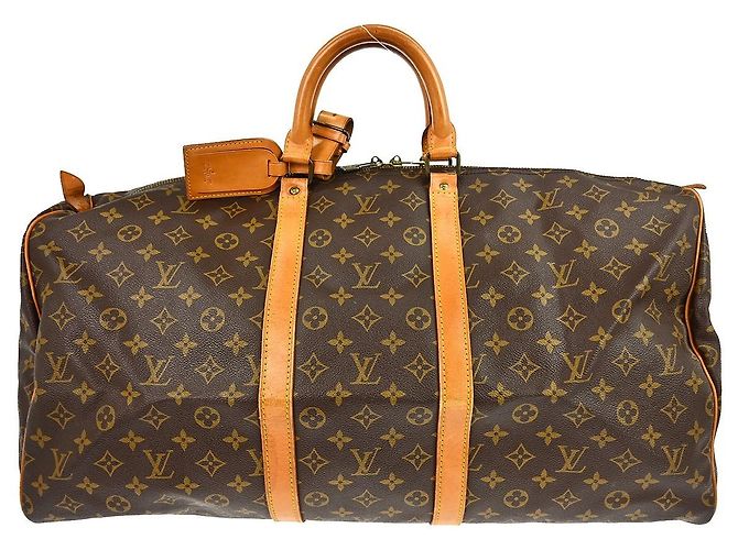 Louis Vuitton Keepall Monogram 55 Marron