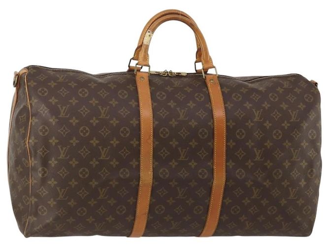 Louis Vuitton Keepall Bandouliere Monogram Canvas 60 Marrom