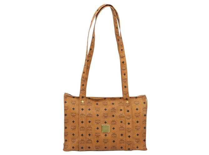 Cuir Visetos MCM Marron