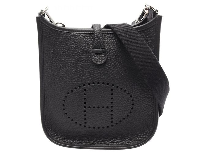 Hermès Borsa a tracolla Hermes Evelyne Amazon TPM Nero
