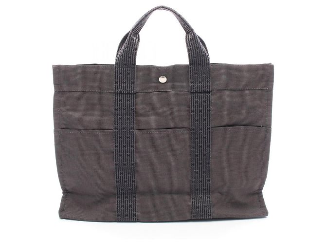 Hermès Saco Tote Hermes Herline MM Marrom