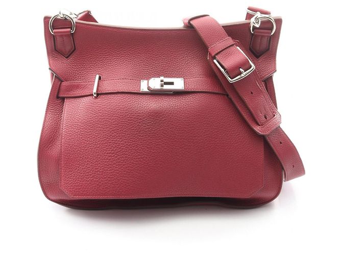 Hermès Bolsa de Ombro Hermes Jypsiere 34 Ruby Rosa