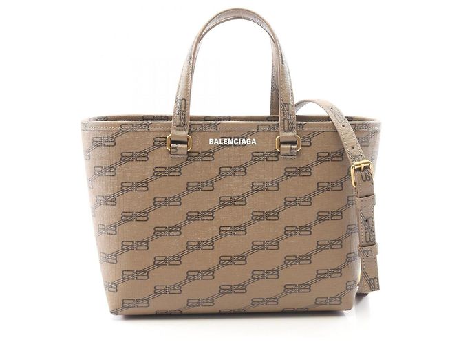 Everyday Bolsa de Mão 2-Way Balenciaga BB Monogram Small Shopper