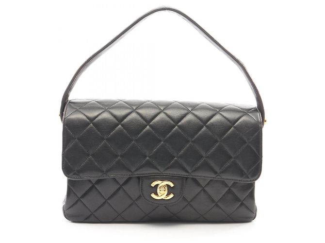 Borsa Chanel Matelassé Double-Faced Nero
