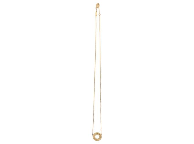 Dinh Van Colar com pendente Seventies com corrente 19 mm dourado