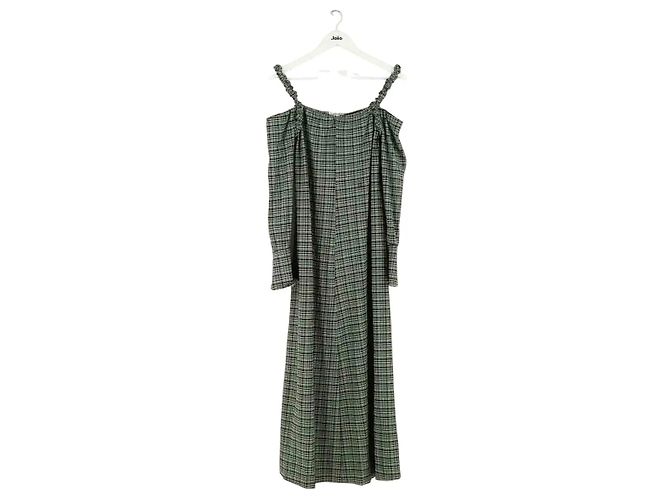 Ganni Grünes Kleid