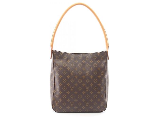 Bolsa de Ombro Louis Vuitton Looping GM Marrom