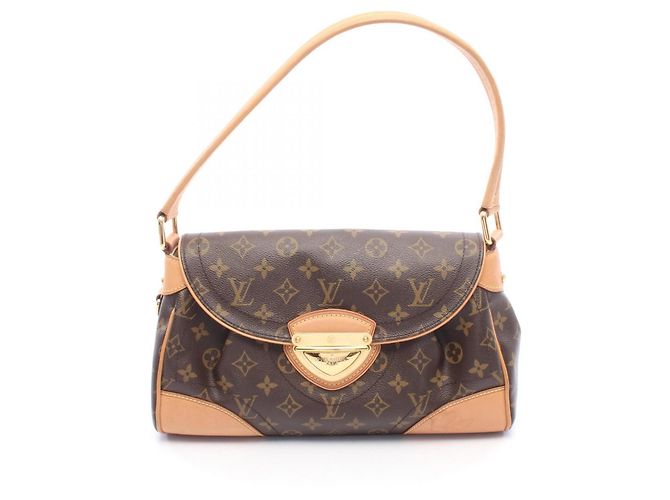 Bolsa de Ombro Louis Vuitton Beverly MM Marrom Monograma