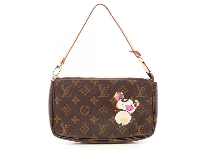 Bolsa Louis Vuitton Pochette Accessoires Marrom