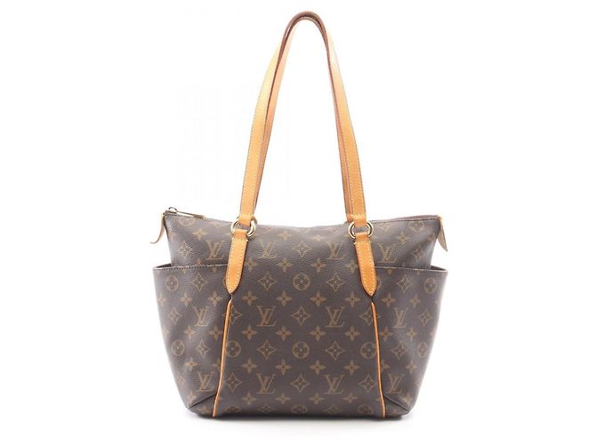 Sac Cabas Louis Vuitton Totally PM Monogram Marron