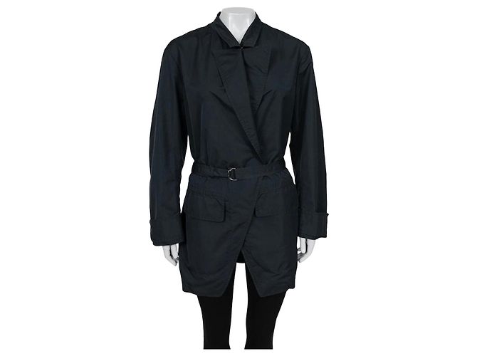 Vintage Saint Laurent Blauer Trenchcoat Sz.42 Gebraucht