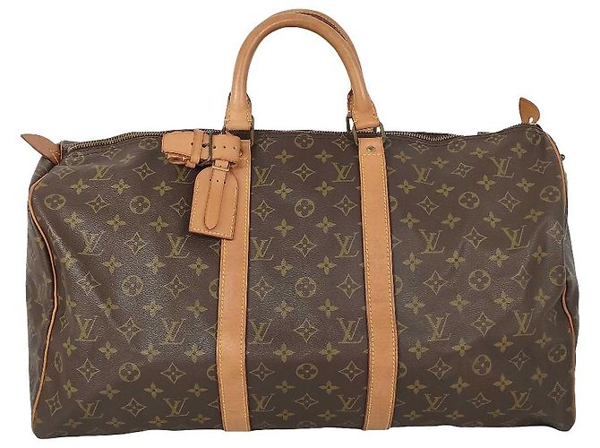 Louis Vuitton Keepall Monogram Canvas 45 Marron