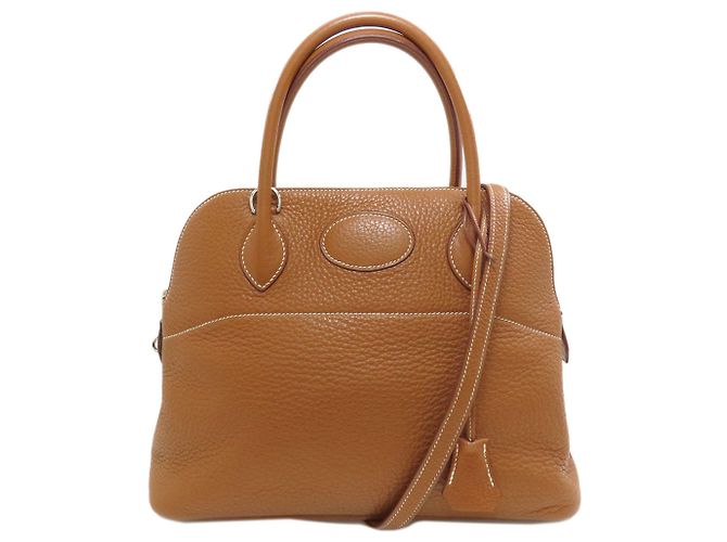 Hermès Bolsa Hermes Bolide 31 em Gold Dourado