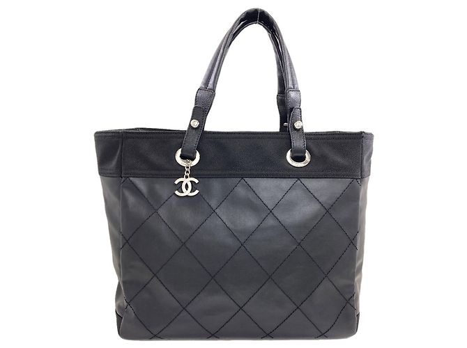 Borsa Tote Chanel Paris Biarritz Nero