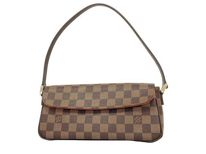Borsa a tracolla Louis Vuitton Damier Recoleta N51299 Ebene Damier ebene