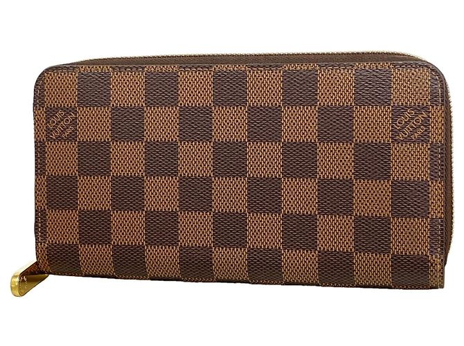 Cartera Louis Vuitton Damier Zippy N41661 en Ebene Damier ebene