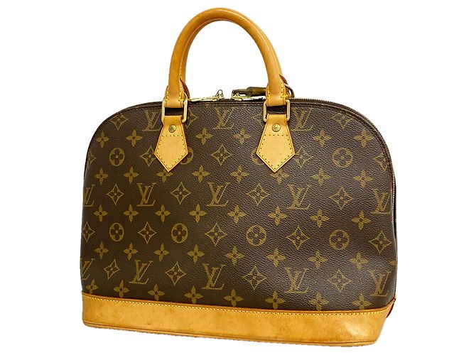 Louis Vuitton Monogram Alma Handtasche Braun