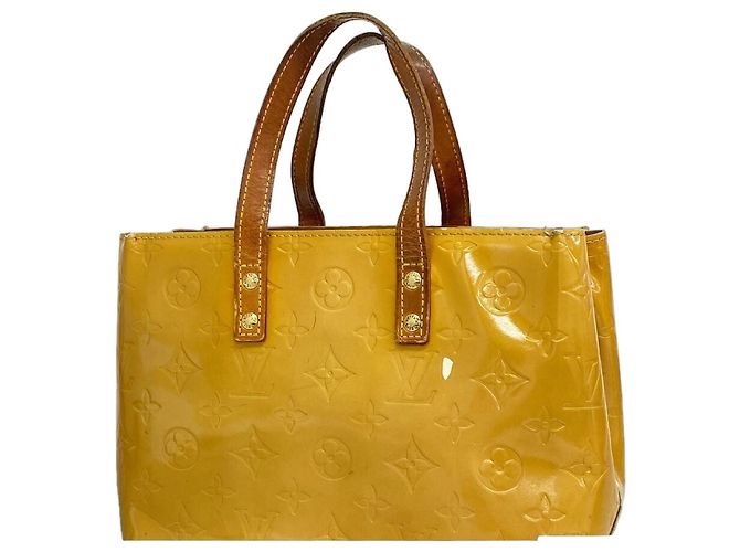 Louis Vuitton Vernis Lead PM Handtasche Beige