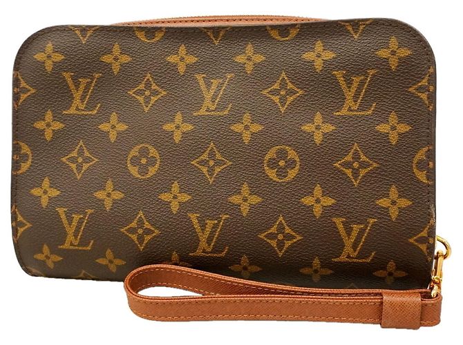 Pochette Louis Vuitton Monogram Orsay Marron