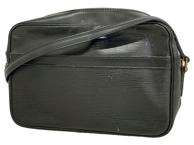 Borsa a tracolla Louis Vuitton Epi Trocadero 27 Nero